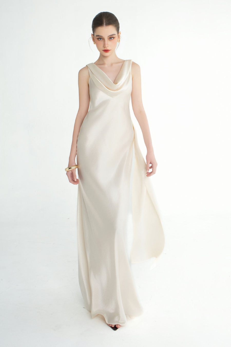Vivienne Cowl Maxi Dress 4
