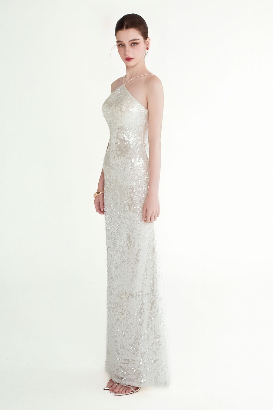 Glimmer Sequin Maxi Dress 4