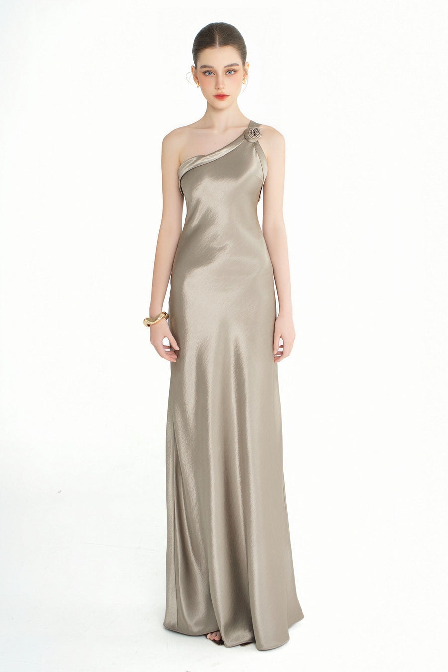 Floraine One Shoulder Maxi Dress 5