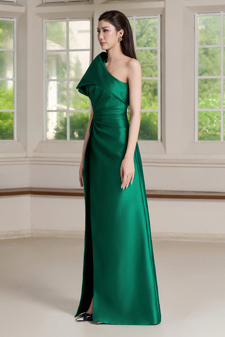 Eve One Shoulder Maxi Dress 3