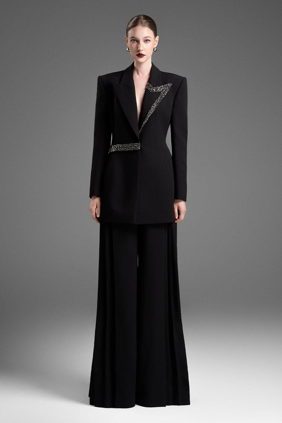 Seraphina Straight Pleated Pants 6