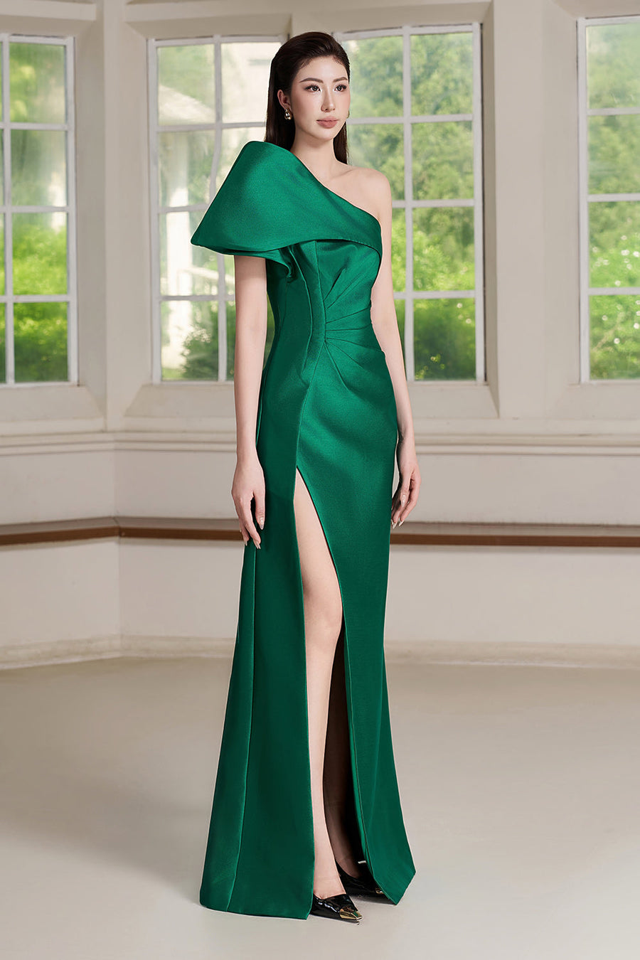 Eve One Shoulder Maxi Dress 5