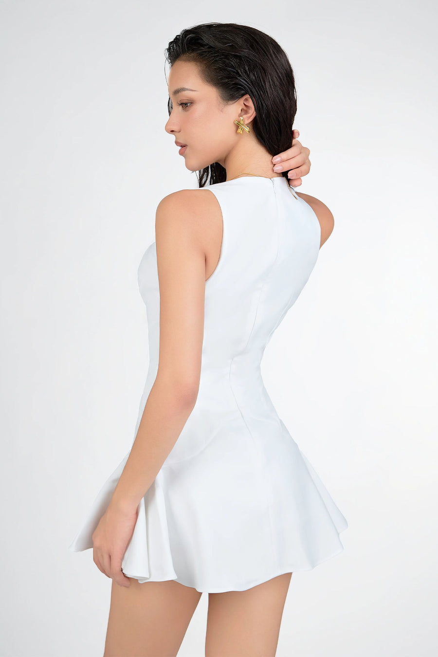 Aphrodite Halter Mini Dress 7