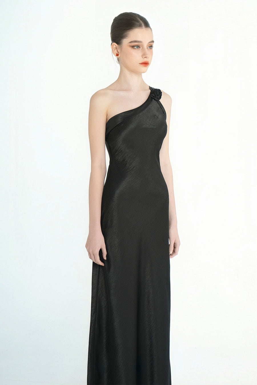 Floraine One Shoulder Maxi Dress 4