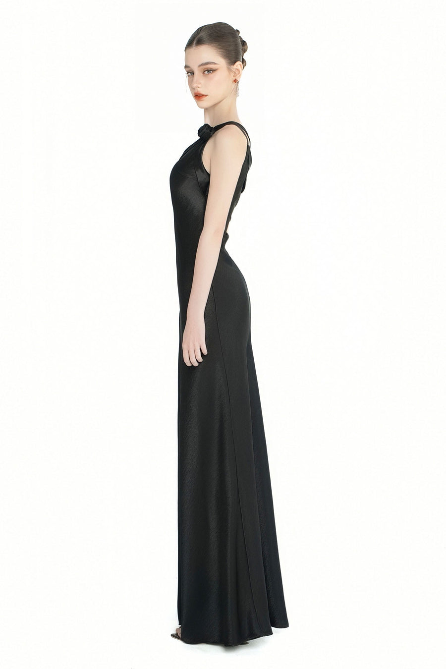 Floraine One Shoulder Maxi Dress 3