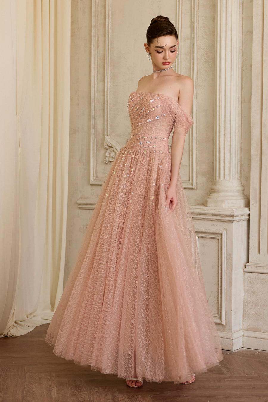 Ozelia Off-Shoulder Maxi Dress 3