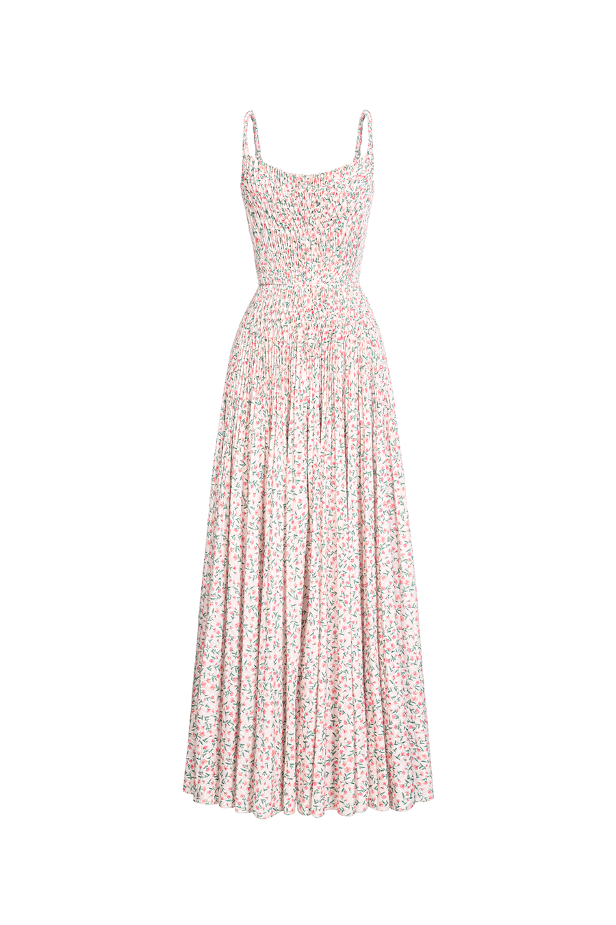 Pleated Maxi Dress 15