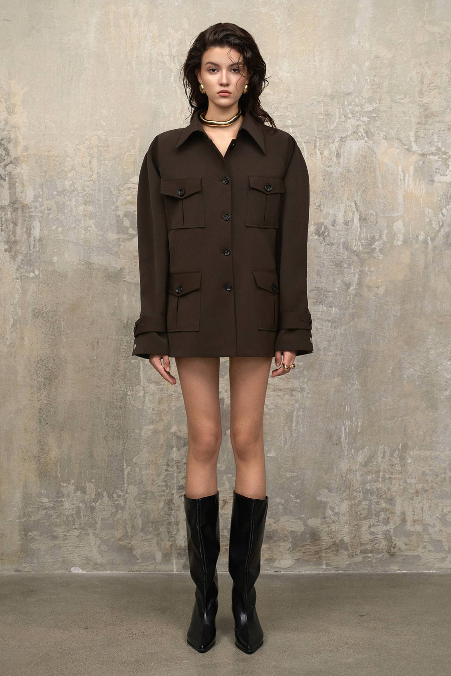 Juniper Straight Blazer 1