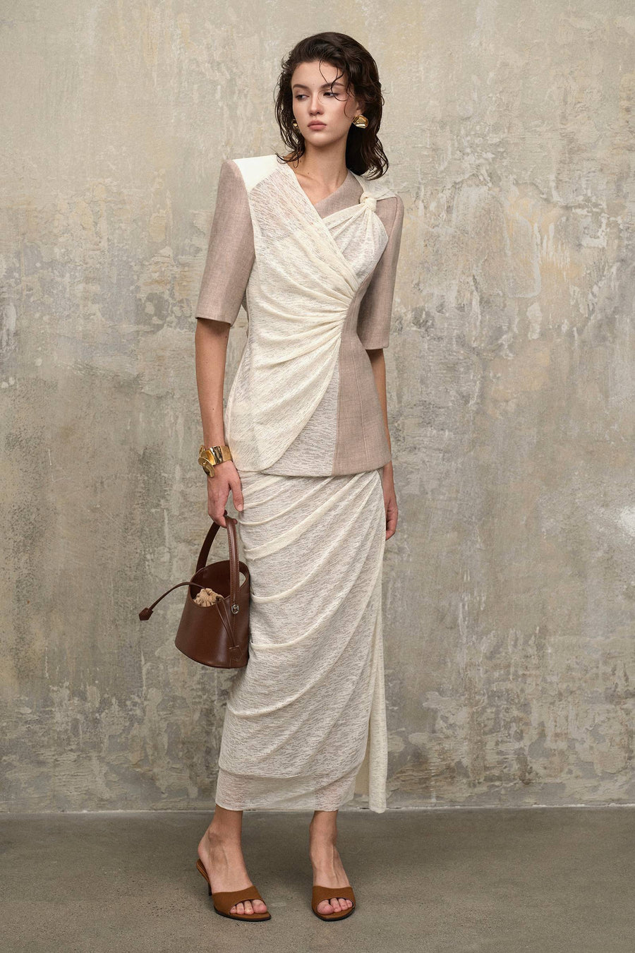 Dahlia Draped Top 4