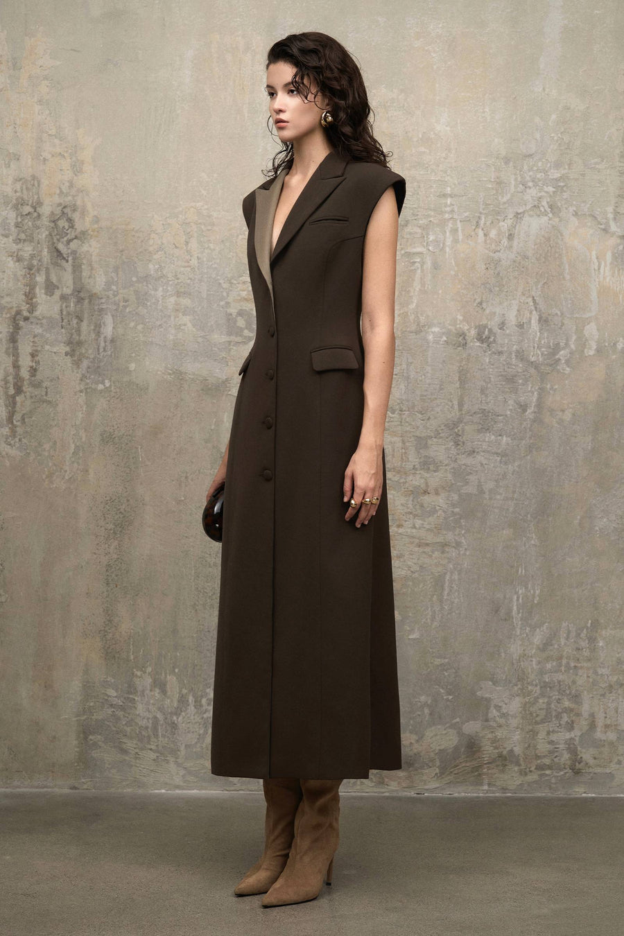 Camille V-Neck Trench Coat 3