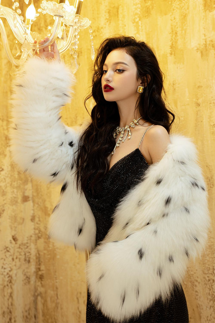 Glimering Gala A-line Spaghetti Strap Mesh Mini Dress 13