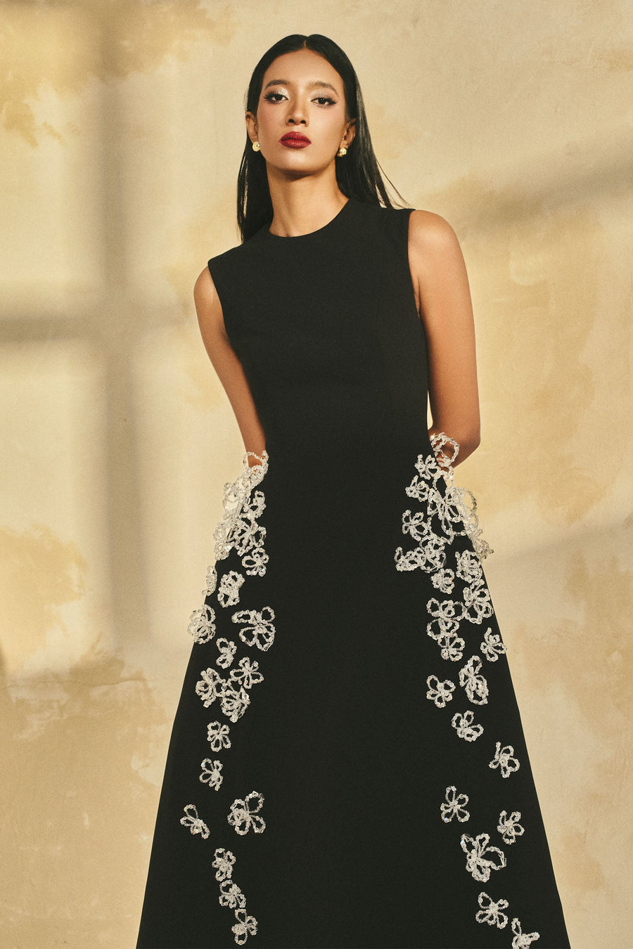 Rae Applique Midi Dress 5