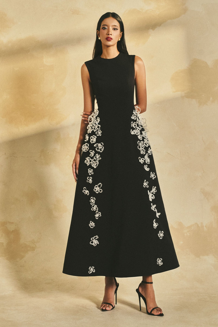 Rae Applique Midi Dress 3