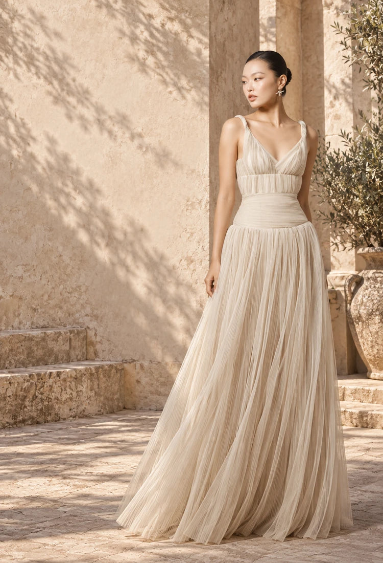 Onnie V-Neck Maxi Dress mobile homepage poster