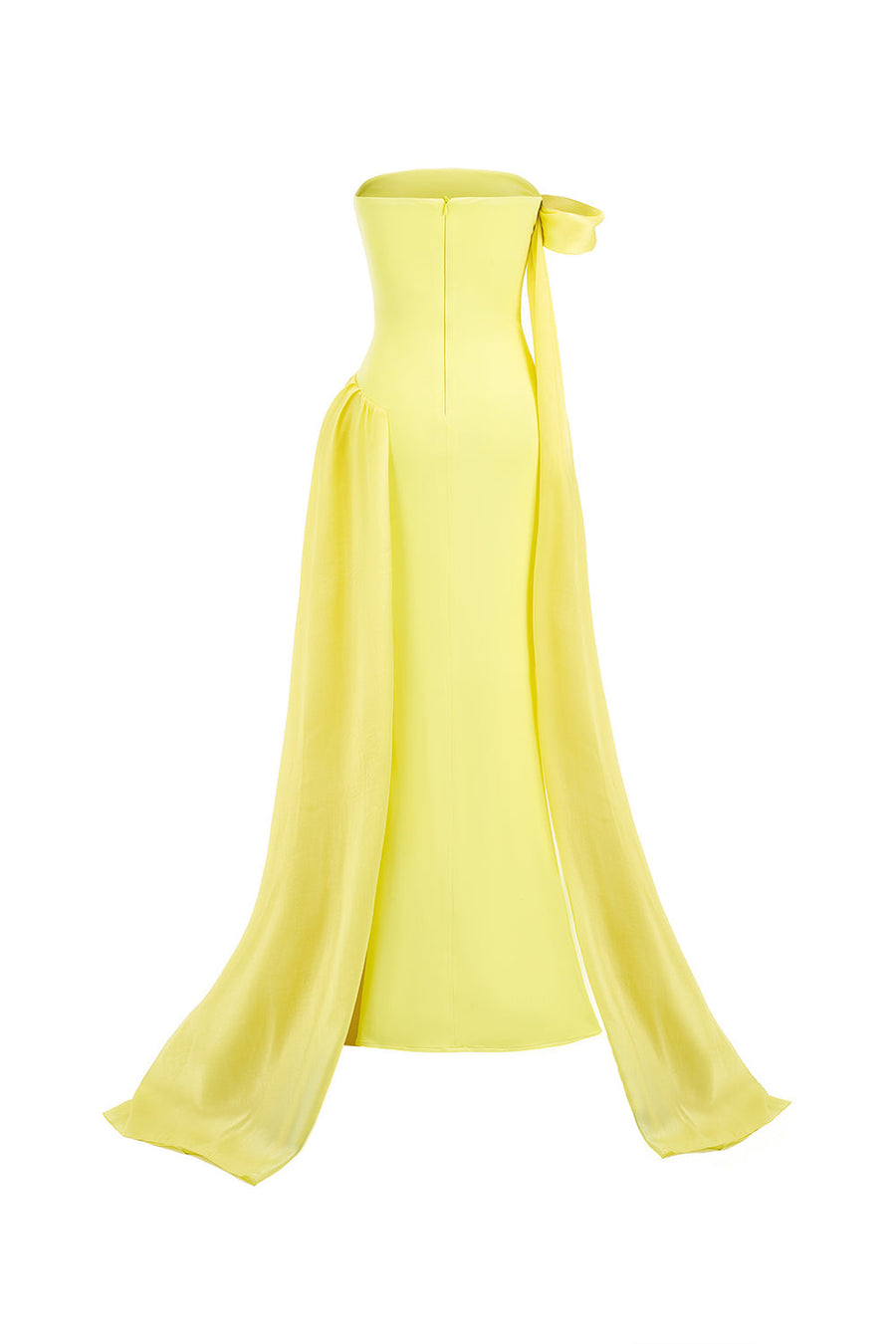 Aura Asymmetric Off-Shoulder Cotton Spandex Floor Length Dress 4