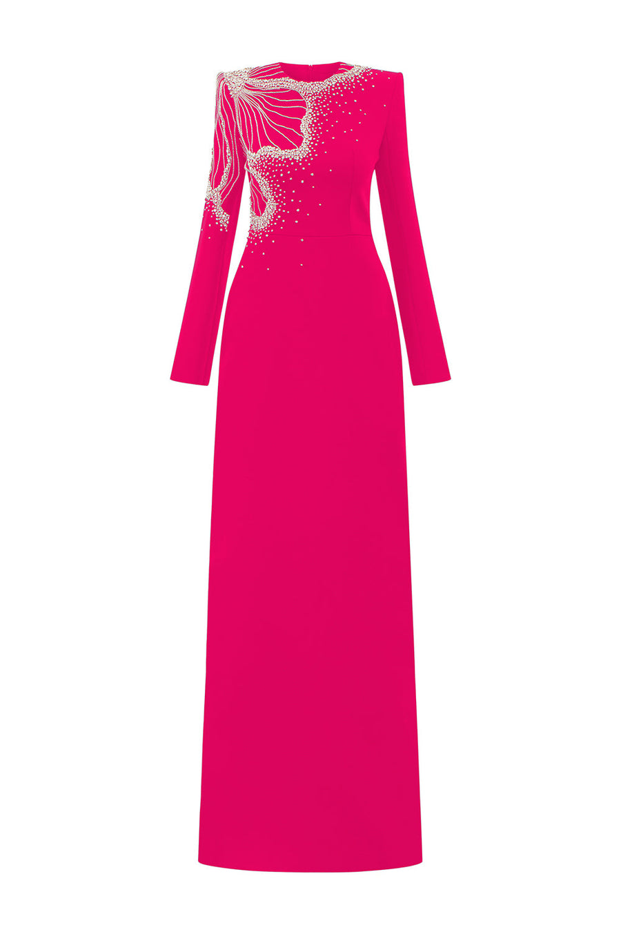 Callahan Sheath Square Neck Velvet Satin Floor Length Dress 10