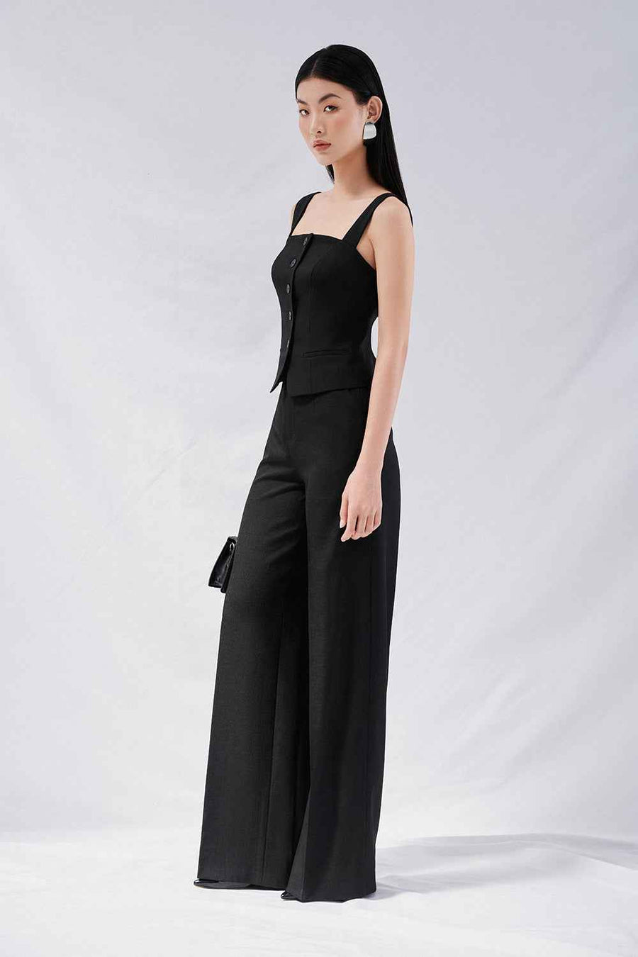 Sadie Bodycon Loose Strap Twinkle Taffeta Shirt