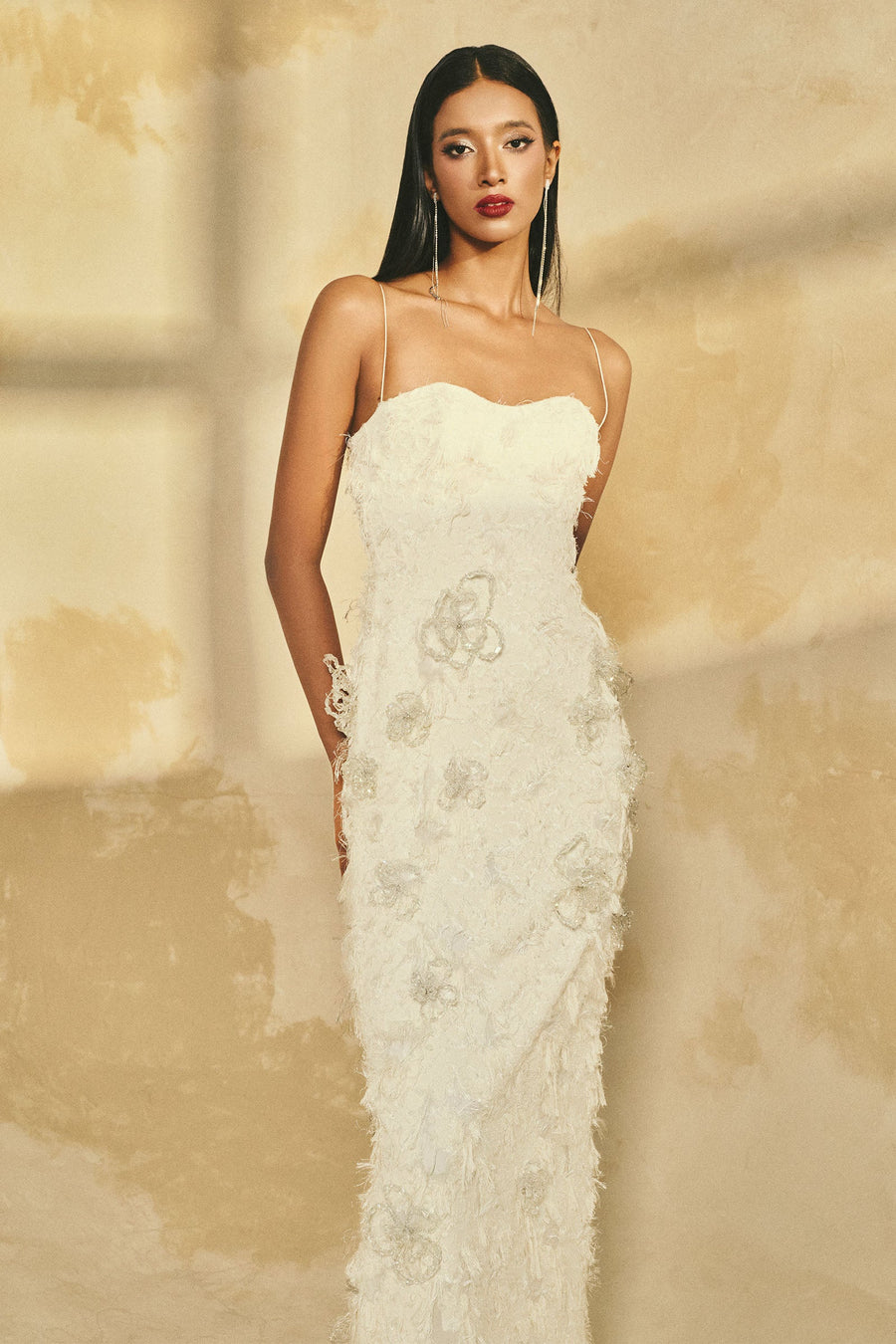 Ana Applique Midi Dress 5