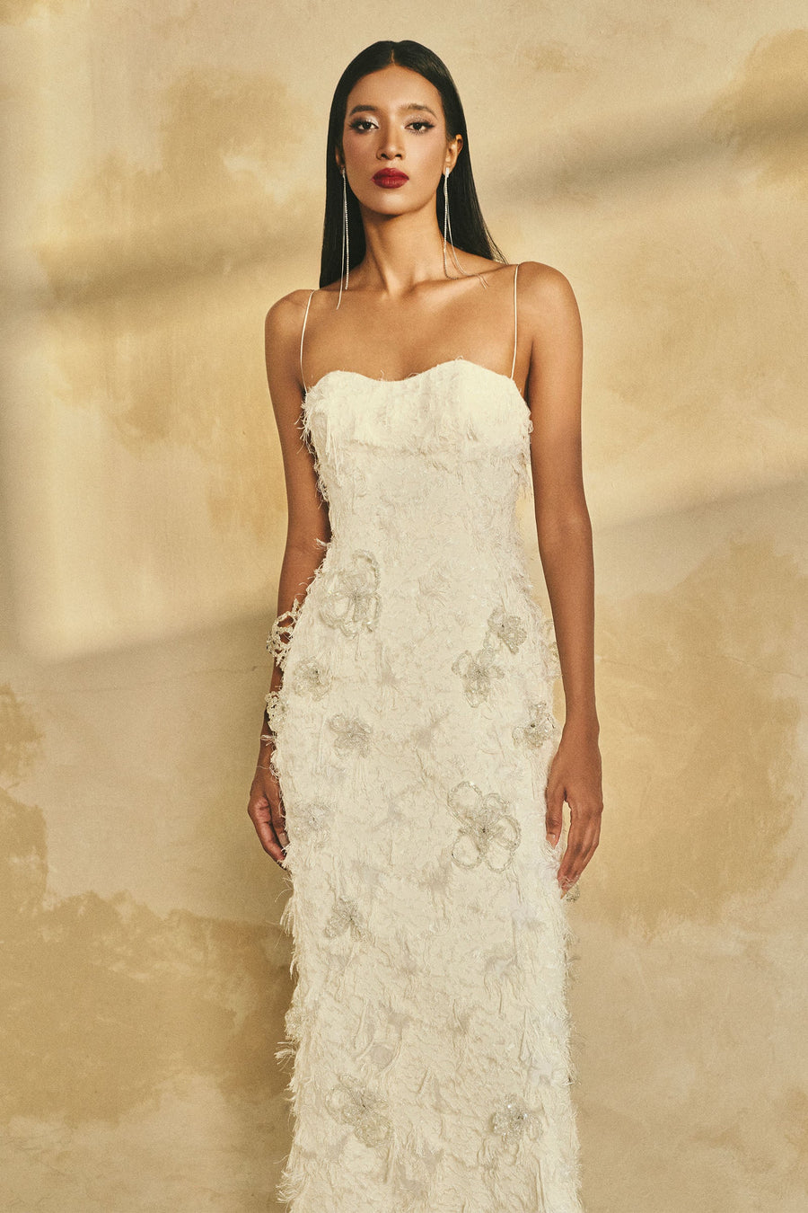 Ana Applique Midi Dress 4