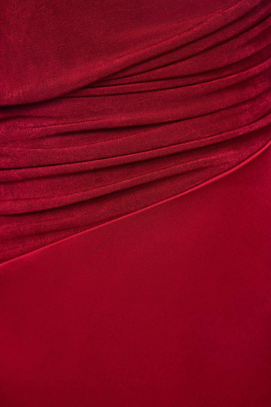 Mirabel A-line Back Slit Taffeta Midi Dress Midi Dress Eegen Studio