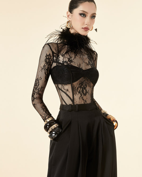 Midnight Lace Elegance