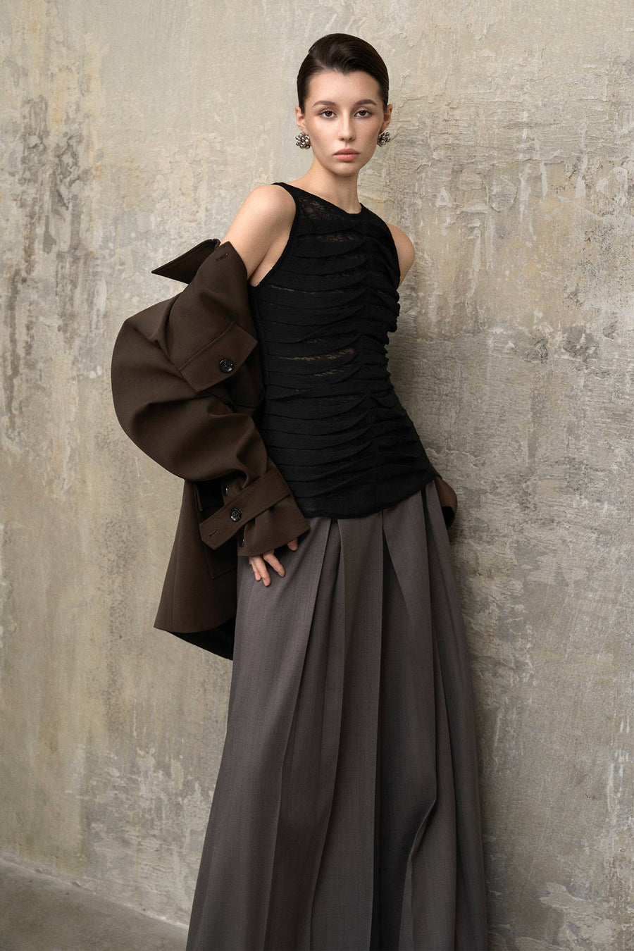 Soleil Pleated Pants 4