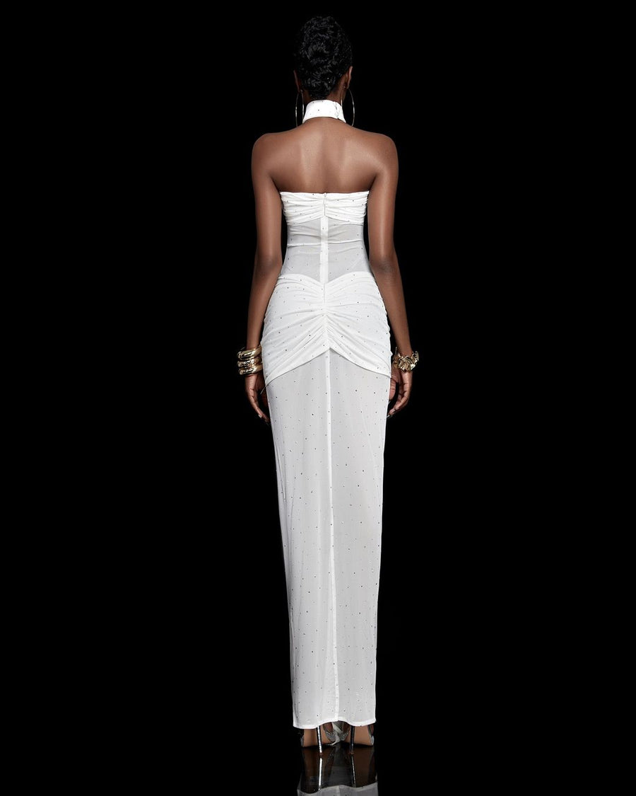 MAEL FEMME White Tube Max Dress dress MAEL FEMME