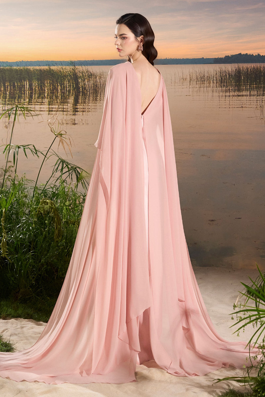 Liora V-Neck Maxi Dress 2