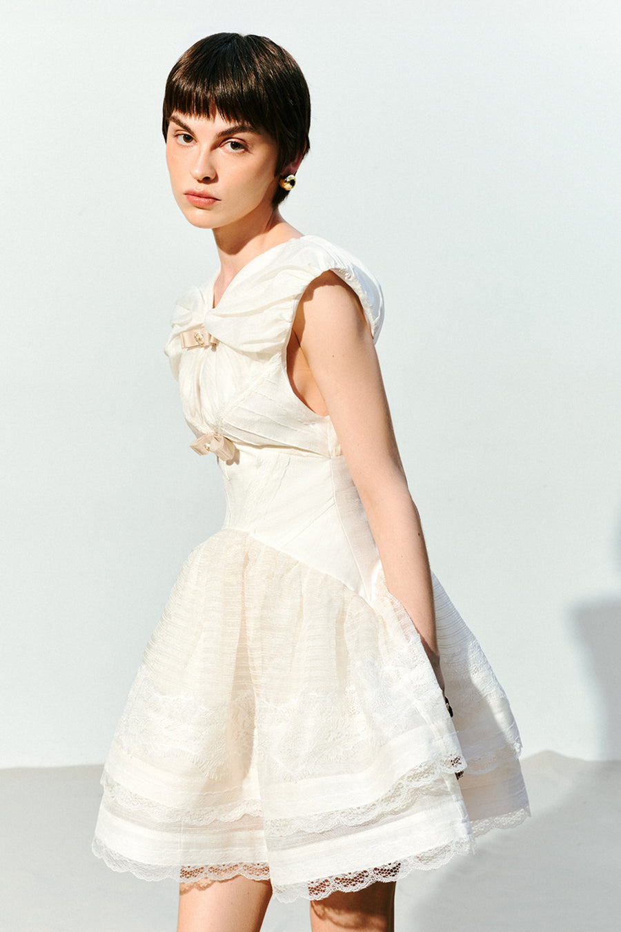 Daphne A-line Mini Dress 4