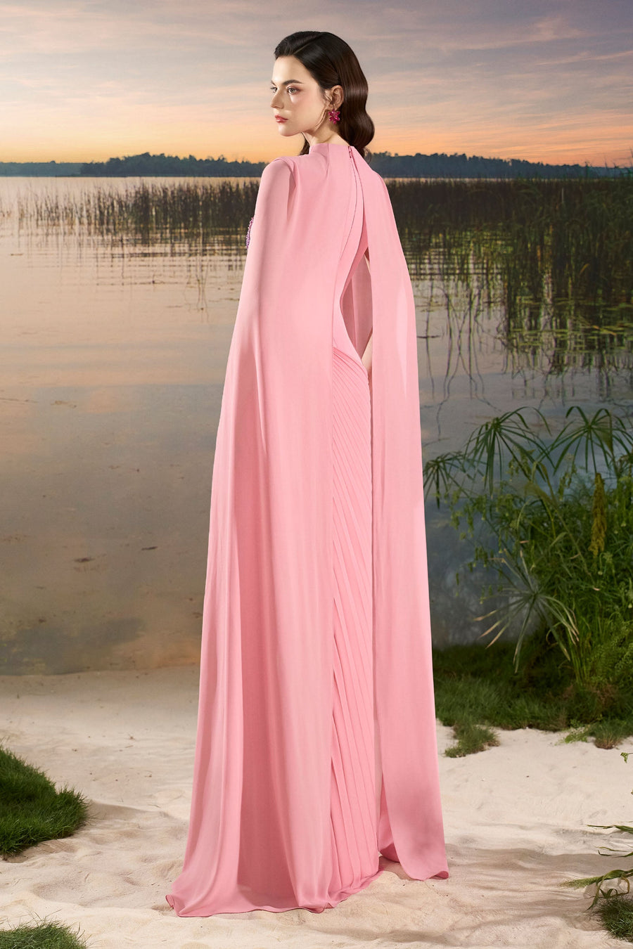 Dahlia Pleated Maxi Dress 2