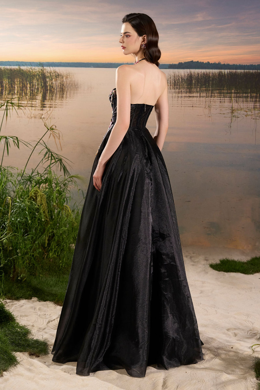 Aerin Embroidery Maxi Dress 2