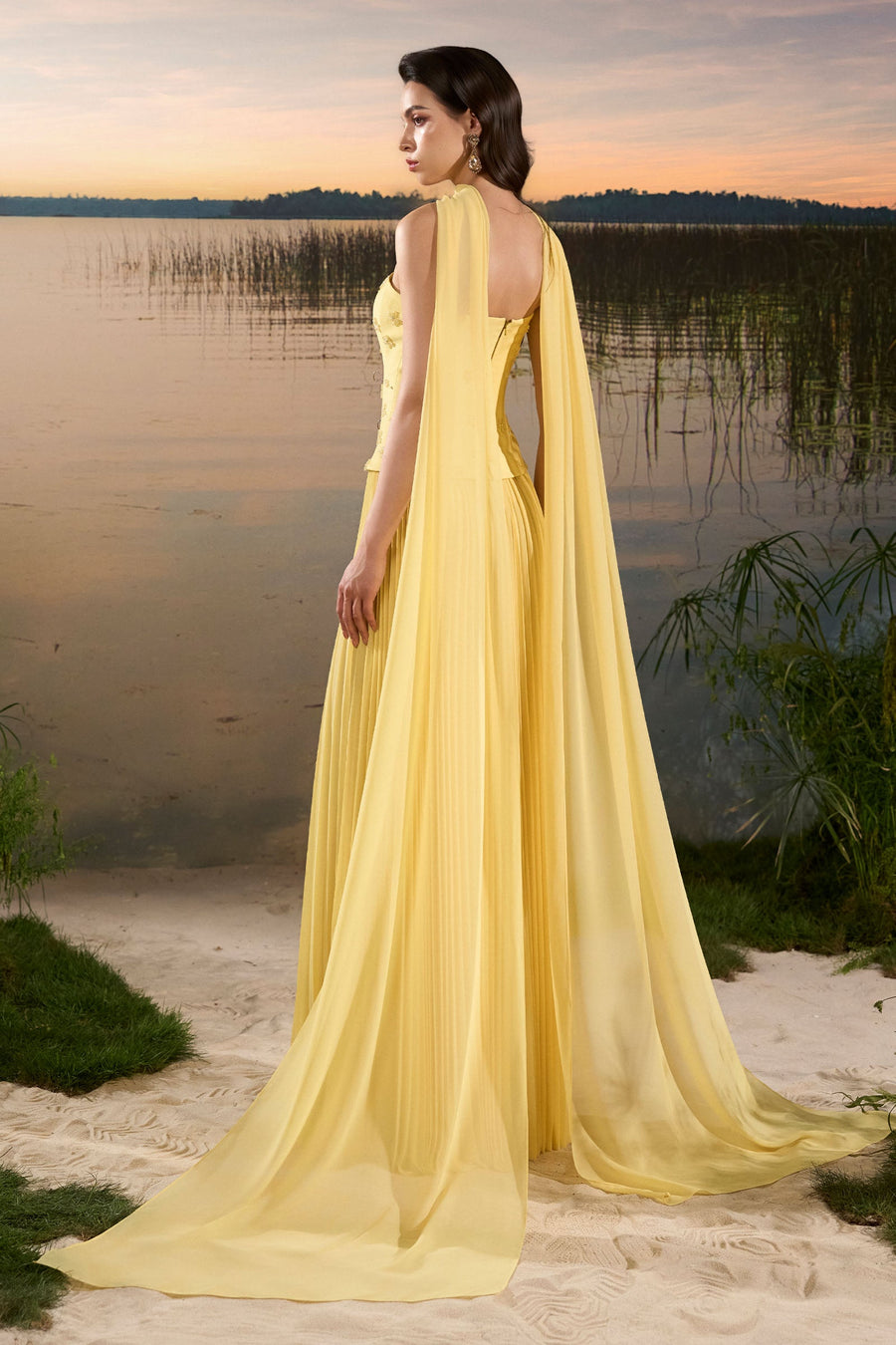 Vianne Straight Across Maxi Dress 2