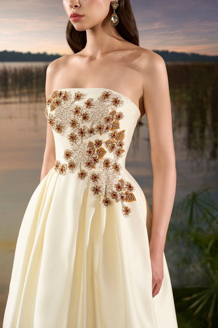 Nore Embroidery Maxi Dress 5