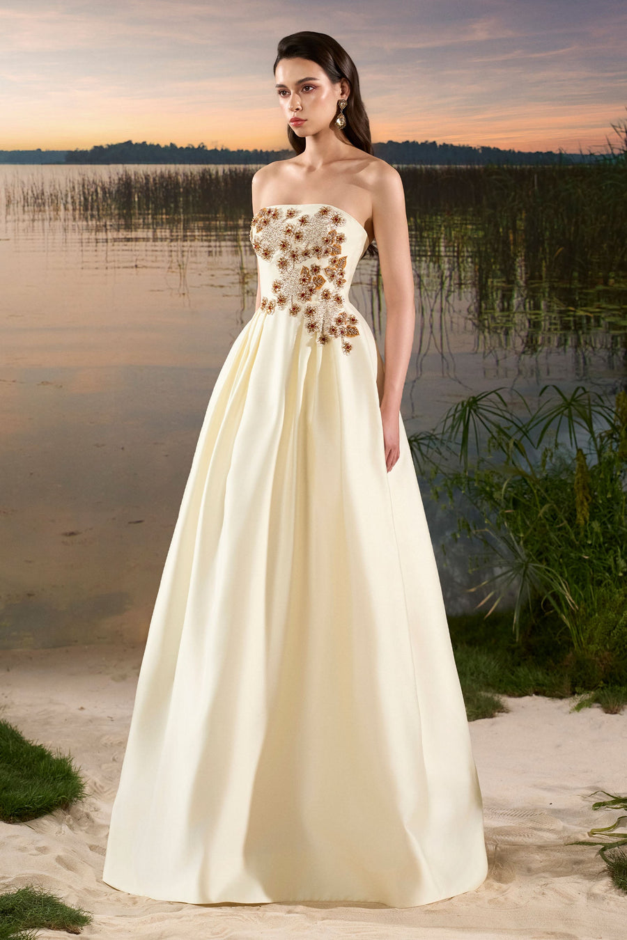 Nore Embroidery Maxi Dress 3