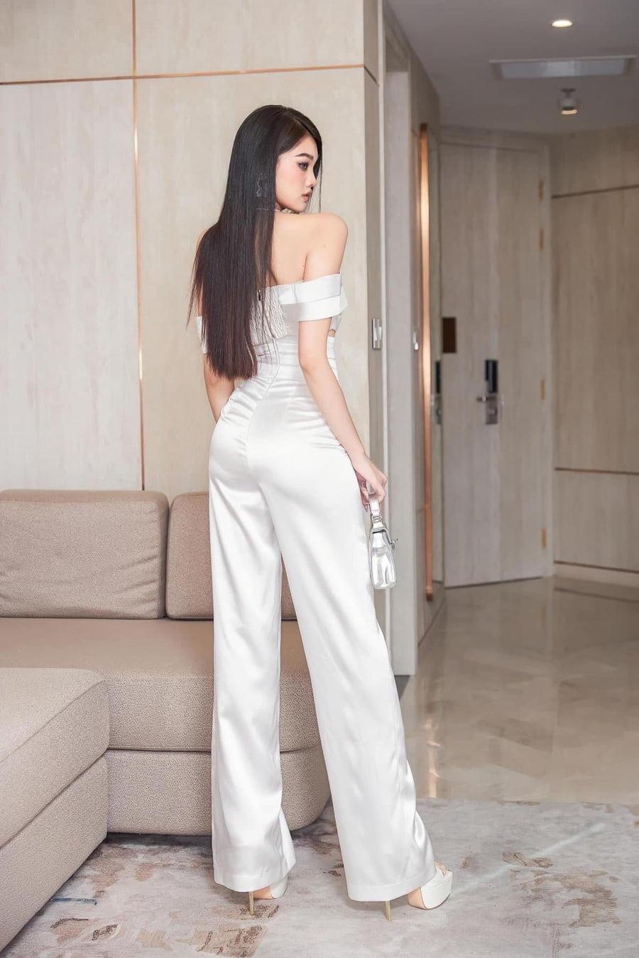 Mael Femme Halter Jumpsuits pants MAEL FEMME