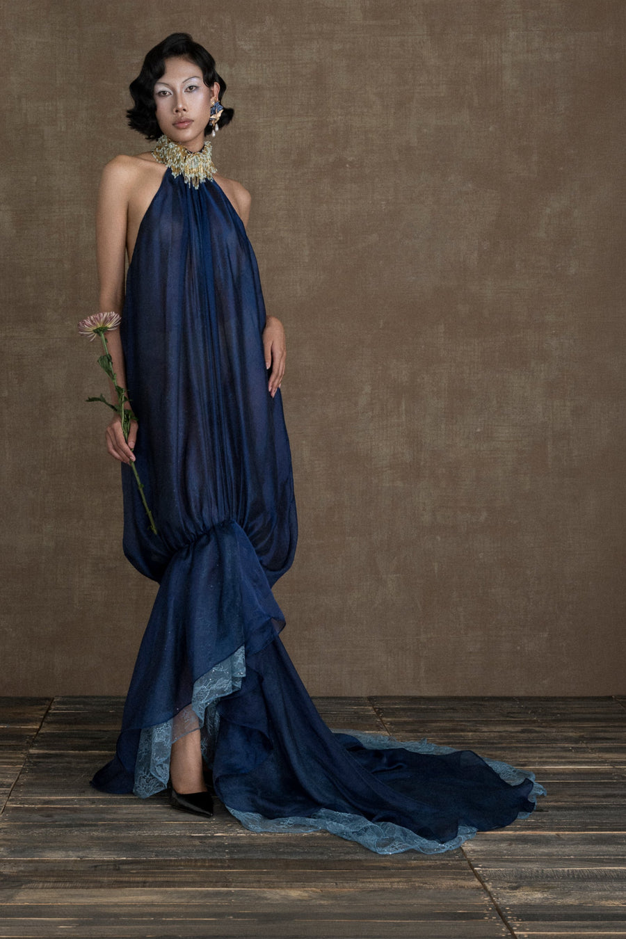 Les Souvenirs D'Indochine Halter Maxi Dress 8