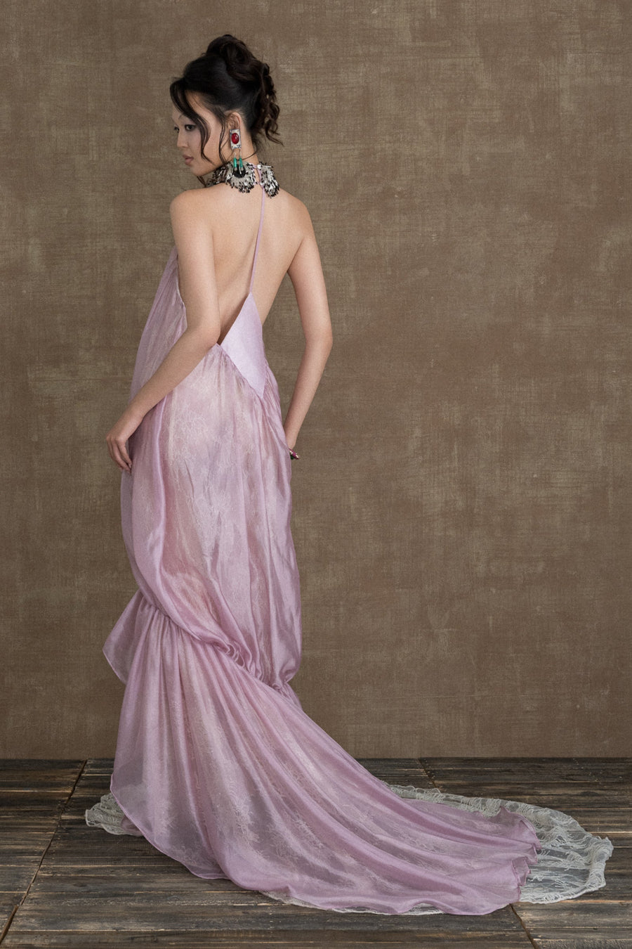 Les Souvenirs D'Indochine Halter Maxi Dress 5