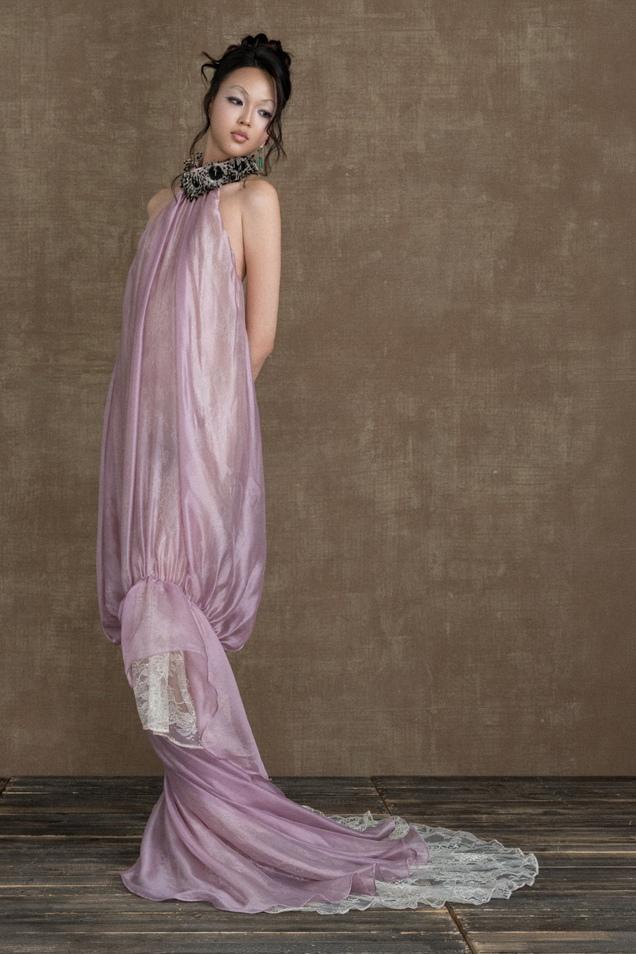 Les Souvenirs D'Indochine Halter Maxi Dress 4