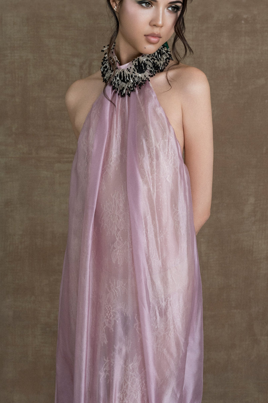Les Souvenirs D'Indochine Halter Maxi Dress 2