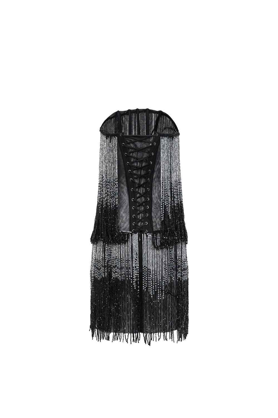 Opal Fringe Mini Dress