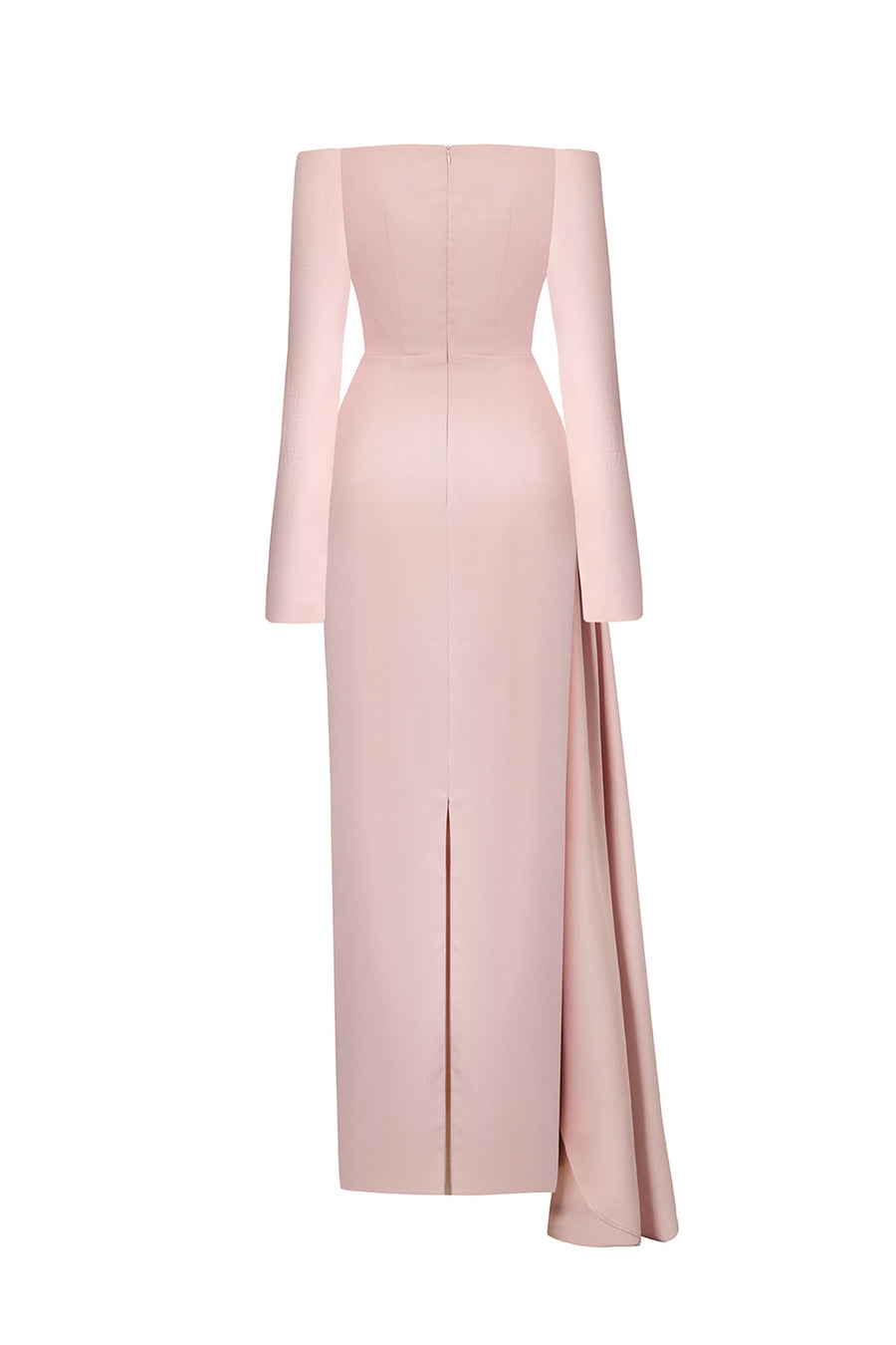 Rouge Sheath Extended Flap Cotton Maxi Dress Maxi Dress Calista de Minh Thanh