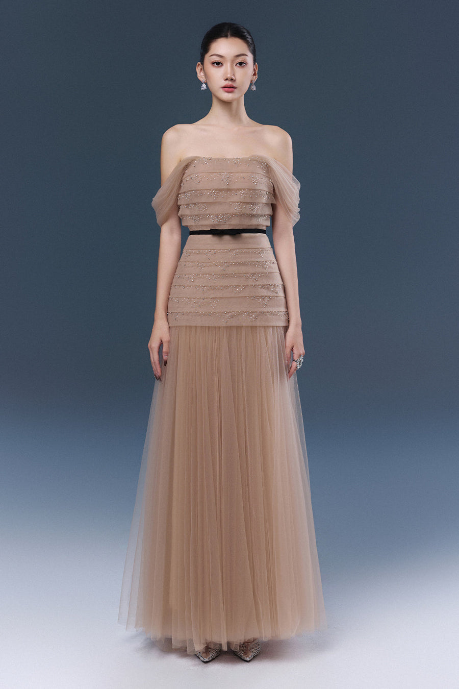 Abigail Off-Shoulder Maxi Dress 1