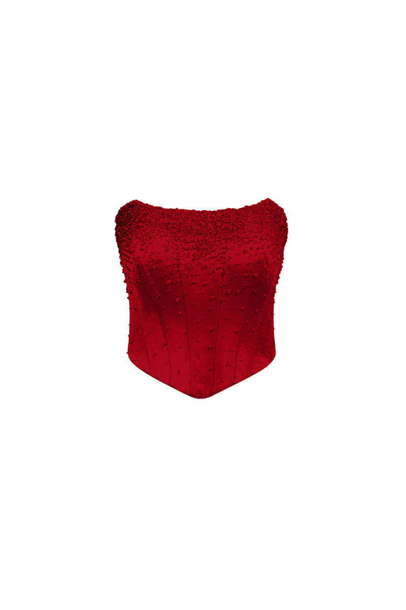 Alanna Bodycon Rhinestone Top 16