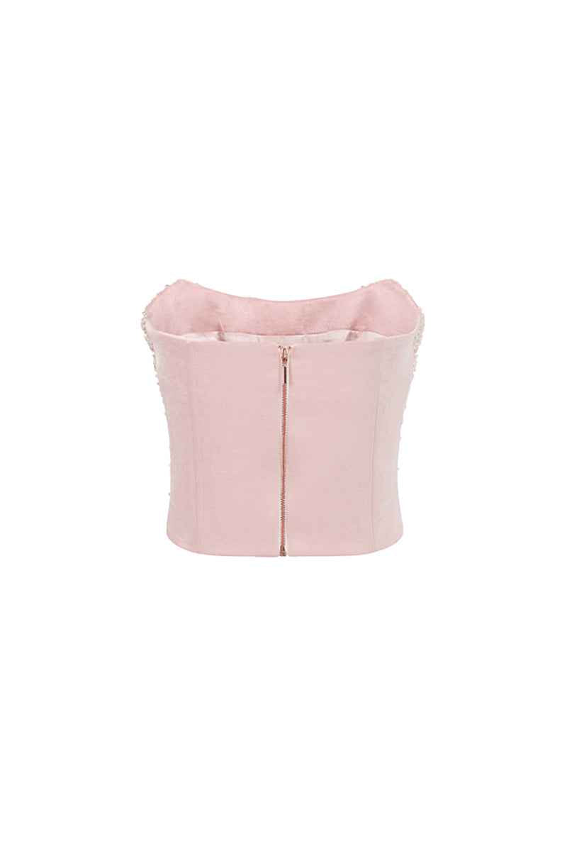 Alanna Bodycon Rhinestone Top