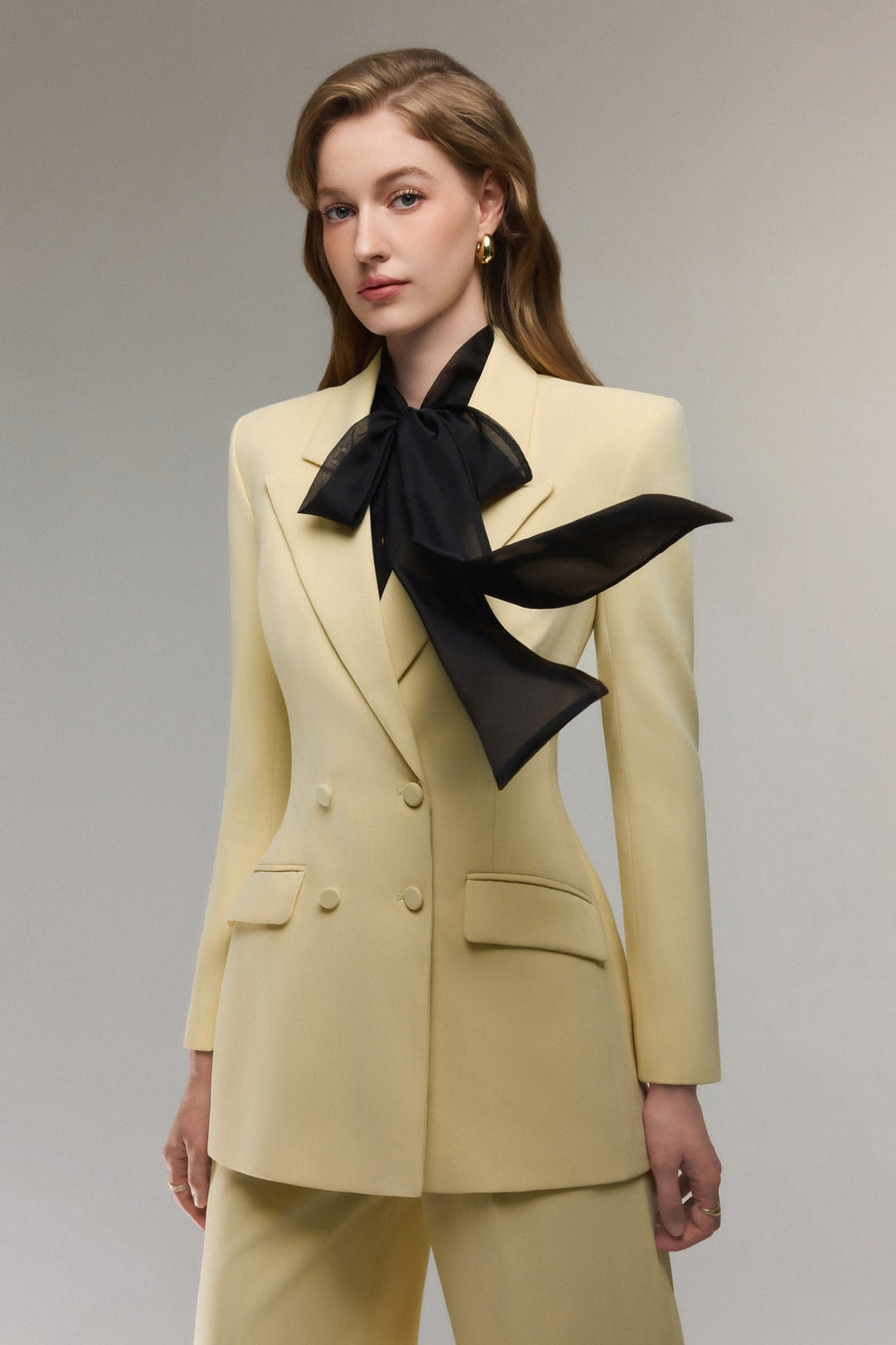 Allure Notched Lapel Blazer 2