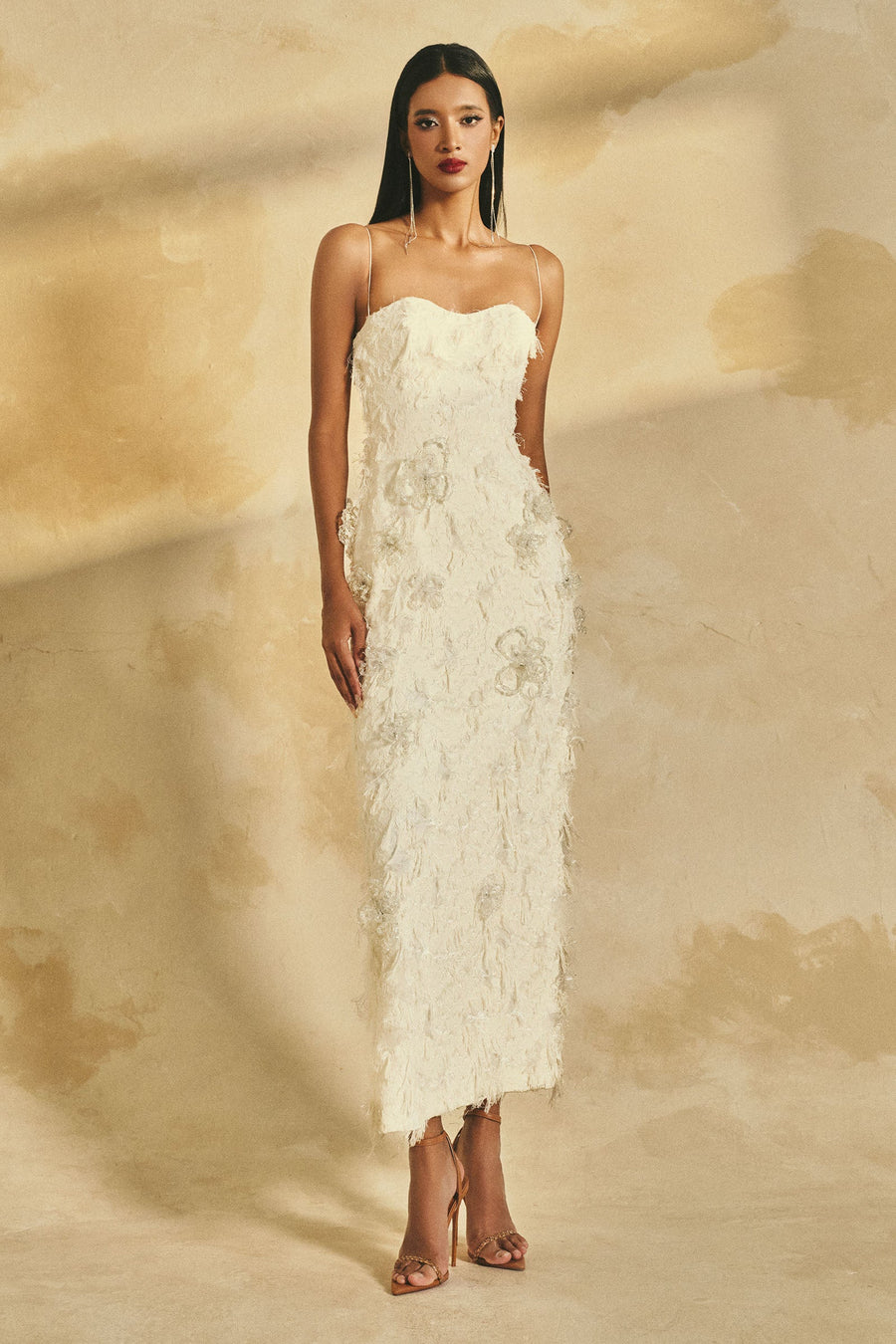 Ana Applique Midi Dress 2