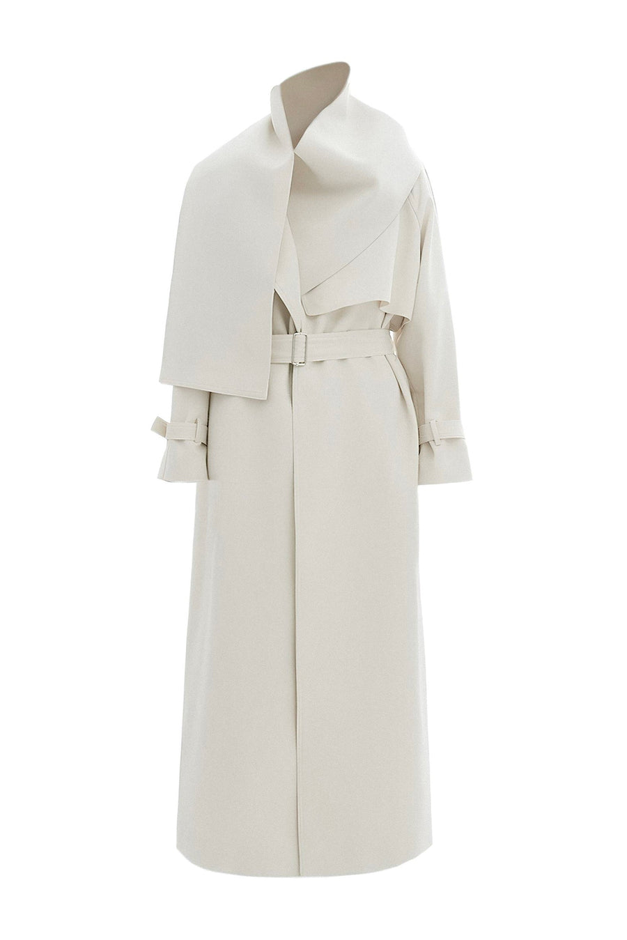 Anderson Scarf Cotton Trench Coat 1