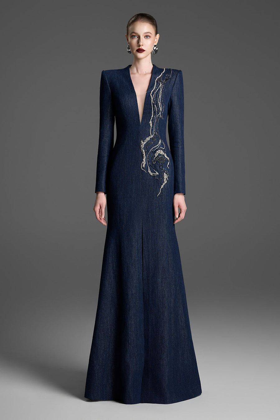 Anika Mermaid Sequin Maxi Dress 1