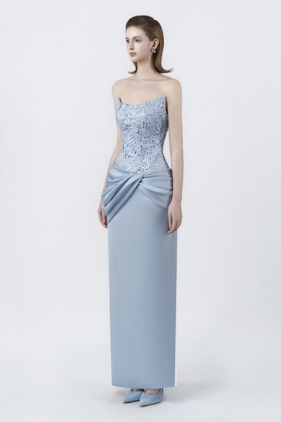 Anneliese Draped Maxi Dress 3
