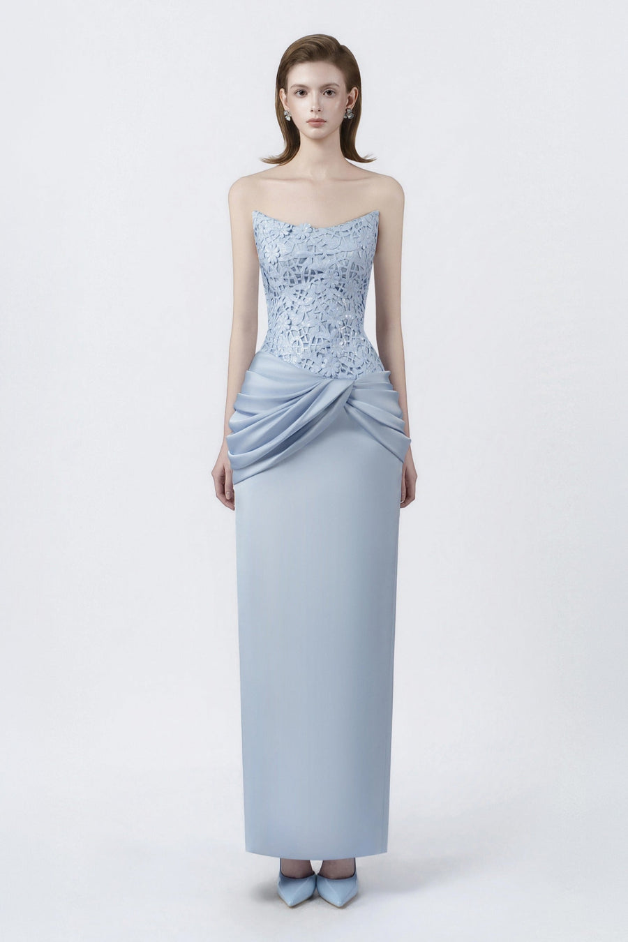 Anneliese Draped Maxi Dress 2